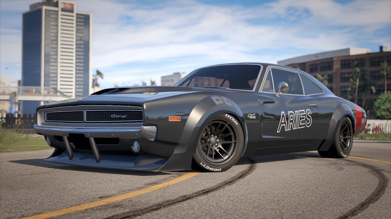 Aries Livery BeamNG Charger