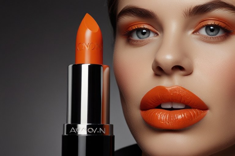 Orange Chiffon Avon Lipstick