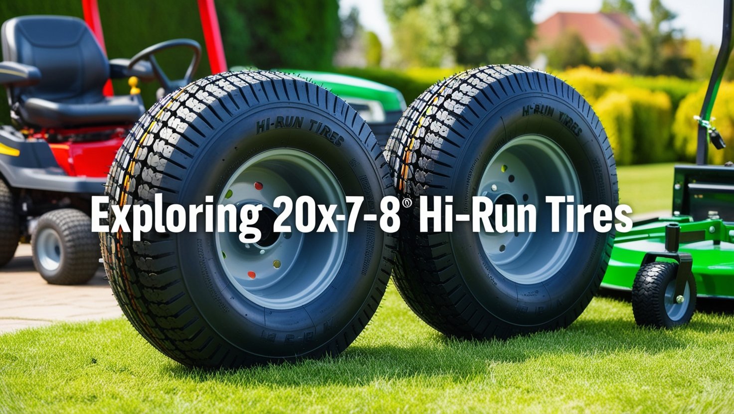 20x7-8 Hi-Run Tires