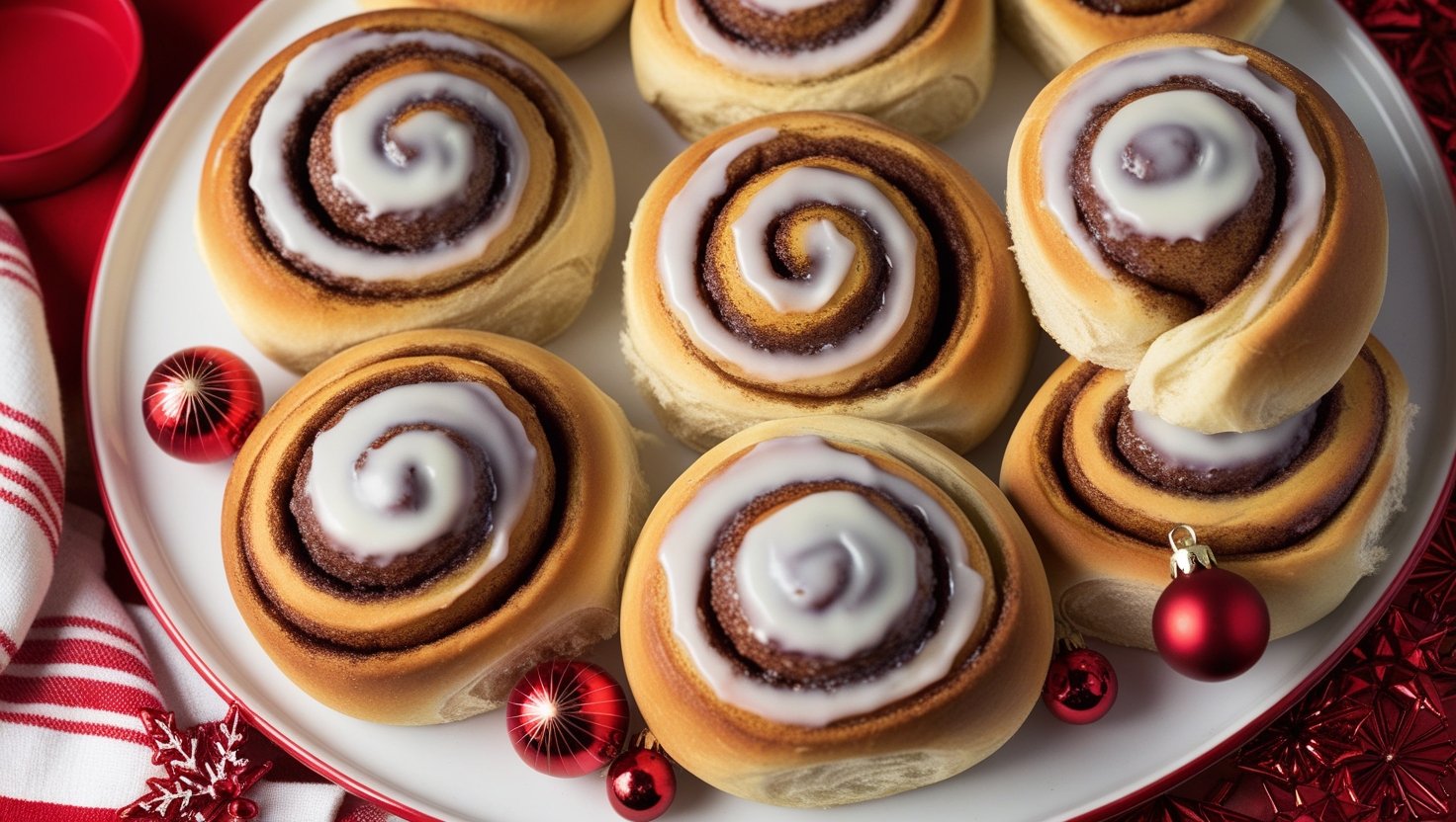 Cinnamon Roll Christmas Tradition